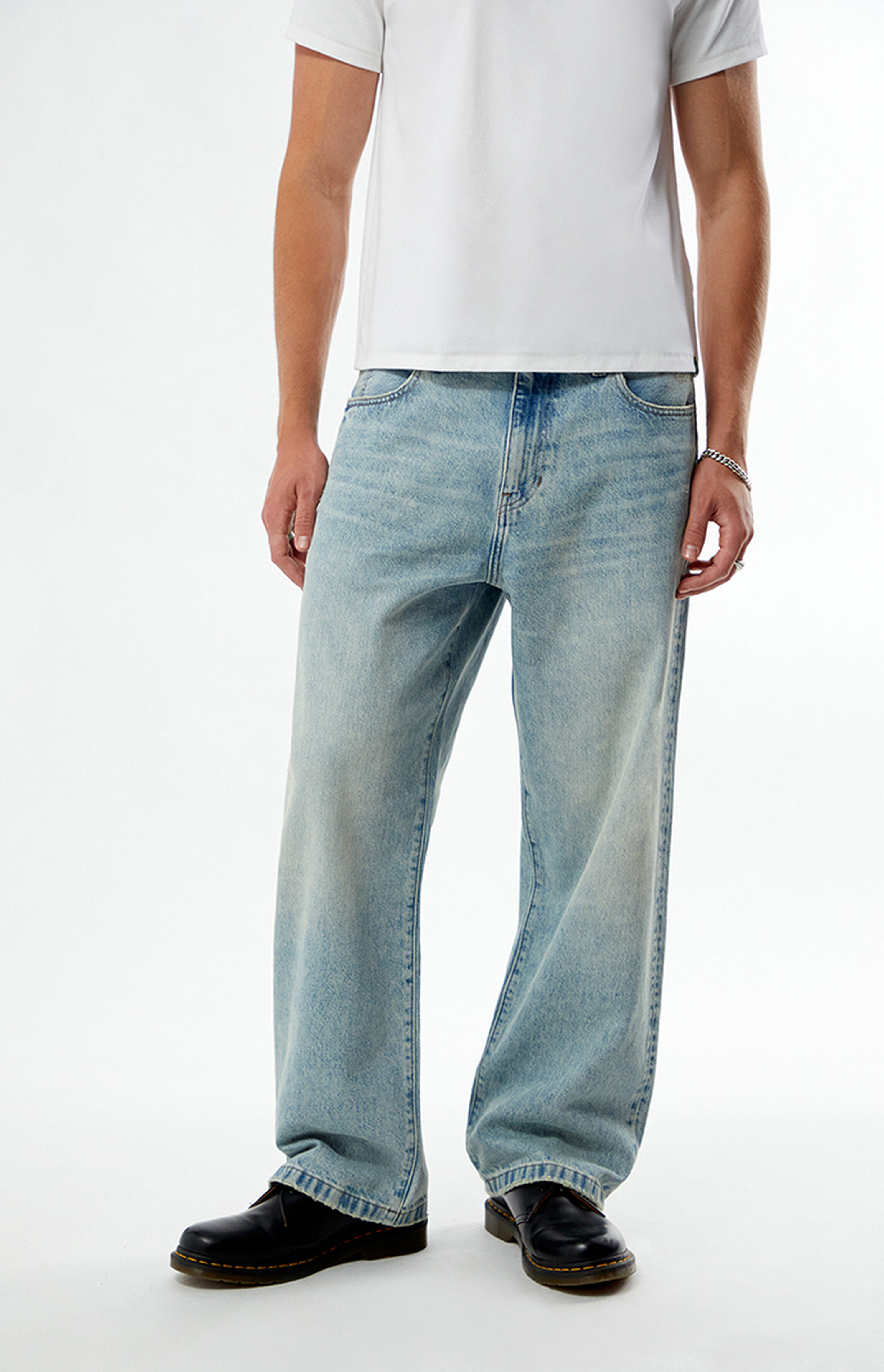 FIELD OF STUDY by Pacsun Light Wash Baggy Jeans | PacSun