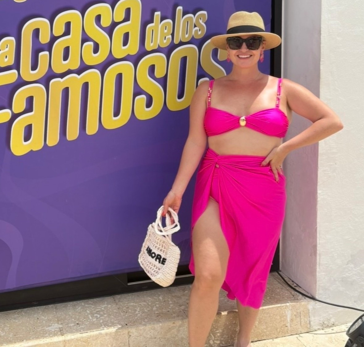 This bikini and skirt combo is so luxe but at an affordable price! The gold finishes give it a fun touch!

High waist bikini. Swimsuit coverup. Swimsuit. Beach Musts. Pink Swimsui

#LTKdayinmylife #LTKgrwm #LTKootd
