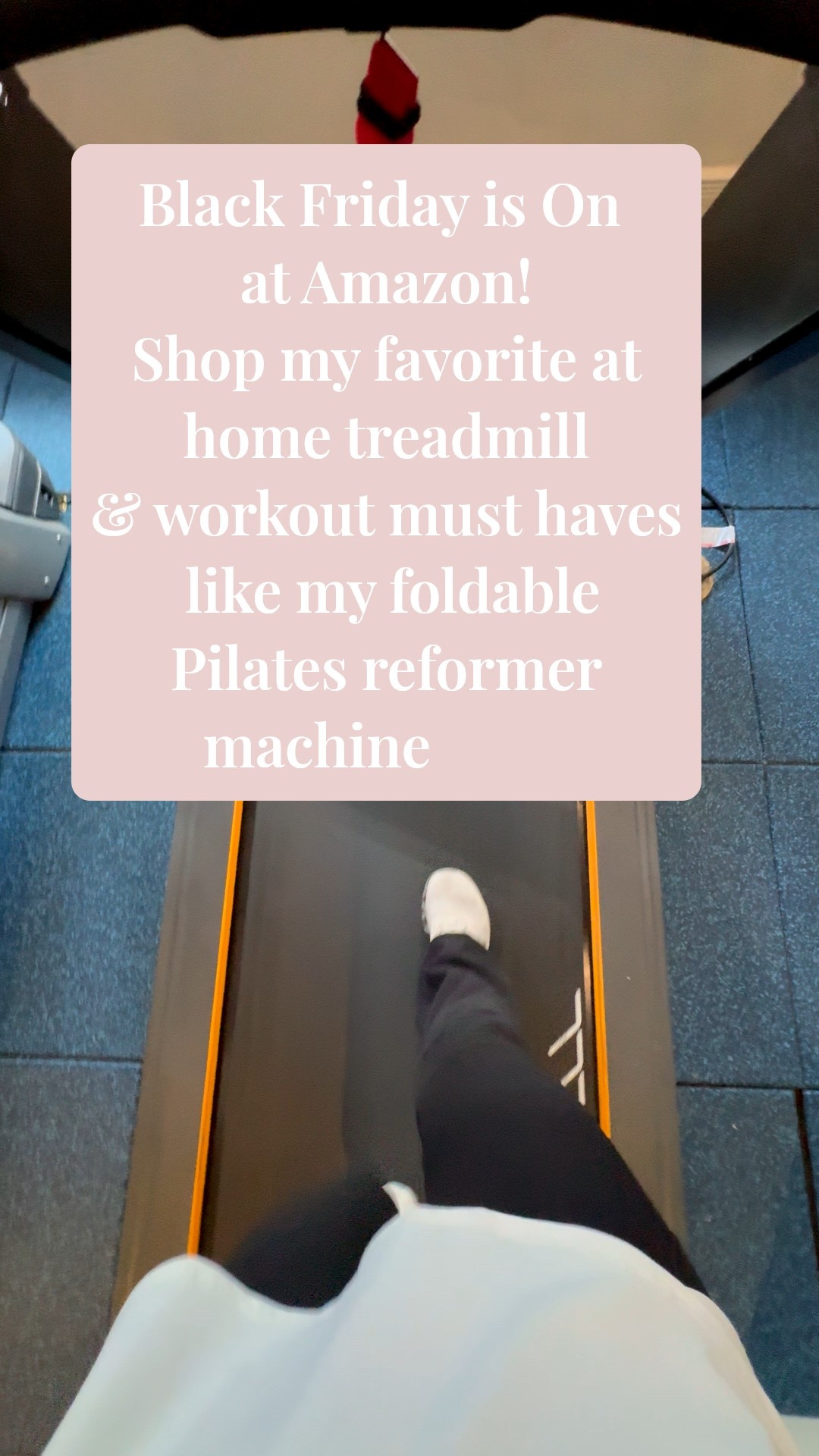Black Friday is On 
at Amazon!
Shop my favorite at
home treadmill & workout must haves like my foldable Pilates reformer machine 

#LTKCyberWeek #LTKSaleAlert #LTKActive