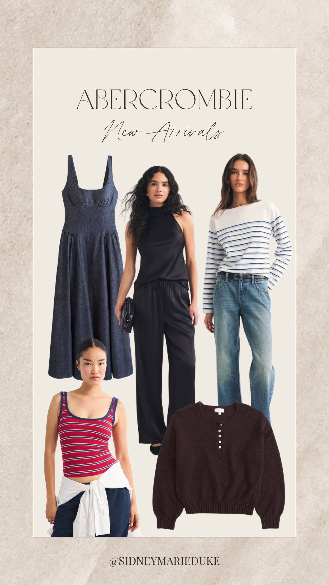 Abercrombie new arrivals🤎 So many good everyday staples + easy pieces to transition into fall!






Abercrombie new arrivals, Abercrombie outfits, fall fashion, fall outfits, transitional outfits, everyday style, denim dress, striped top, wide leg pants, fall sweater, women’s fashion, sidneymarieduke 

 #LTKootd #LTKSeasonal