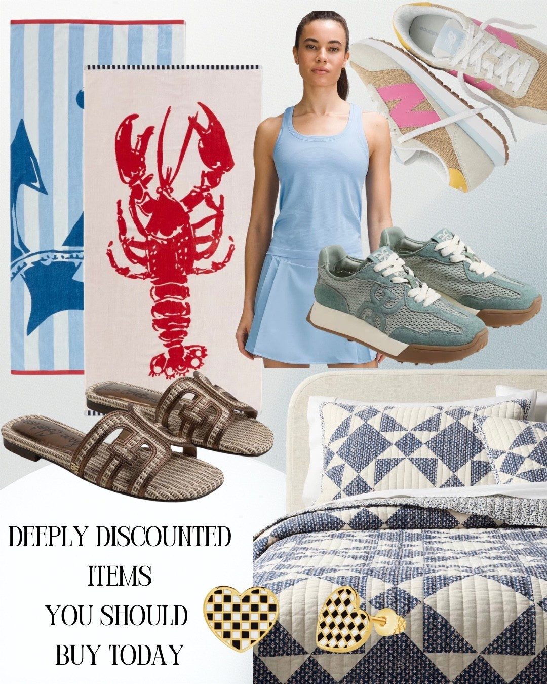 Deeply discounted items you should buy today. The Sam Edelman sneakers and sandals are on sale plus an additional 25% off with the code FINALE25

#LTKSaleAlert #LTKHome