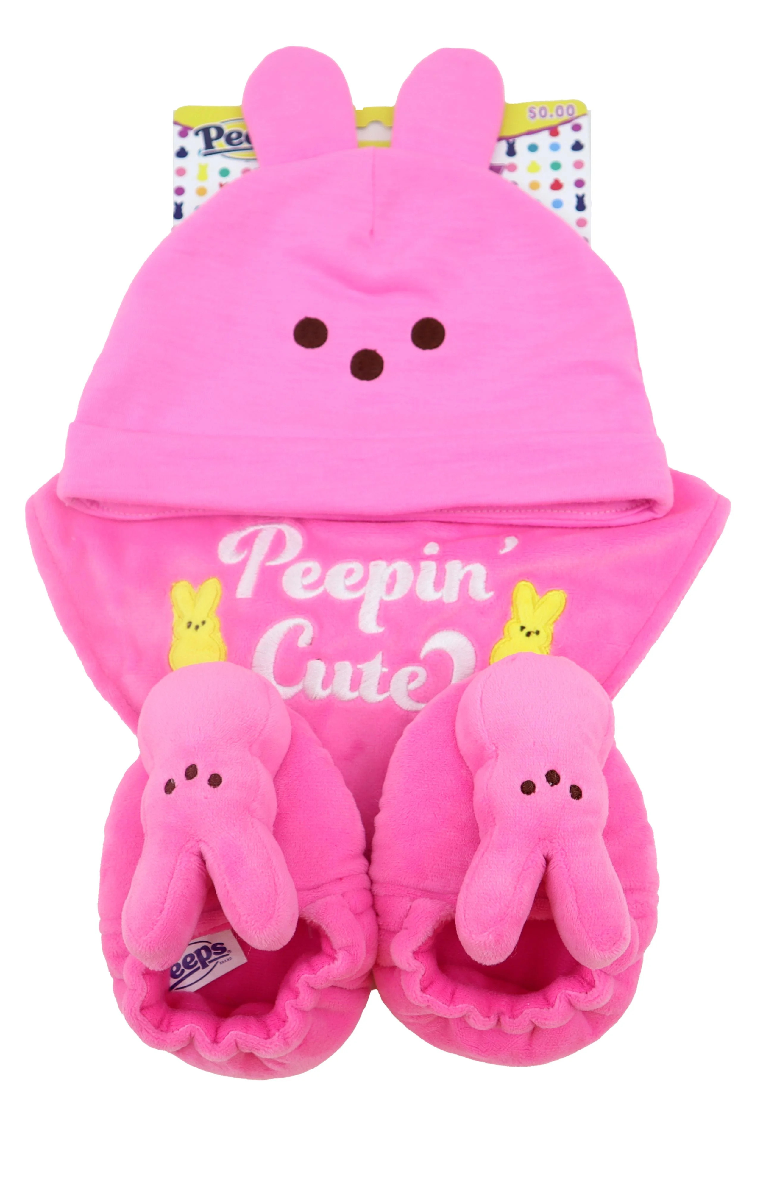 Peeps Bunny Three-Piece Baby Set - Pink | Walmart (US)