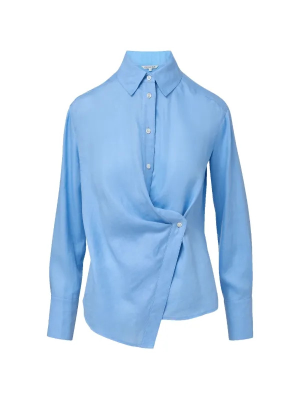 Perezzi draped shirt | Farfetch Global