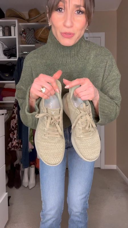 A stylish sneaker that you can slip into easily and is EXTREMELY comfortable! You can wash it in the washing machine and it comes in many colors!!

It fits true to size! I wear it to work out and also when I travel for a comfortable and stylish walking shoe!

#LTKfitness #LTKover40 #LTKstyletip