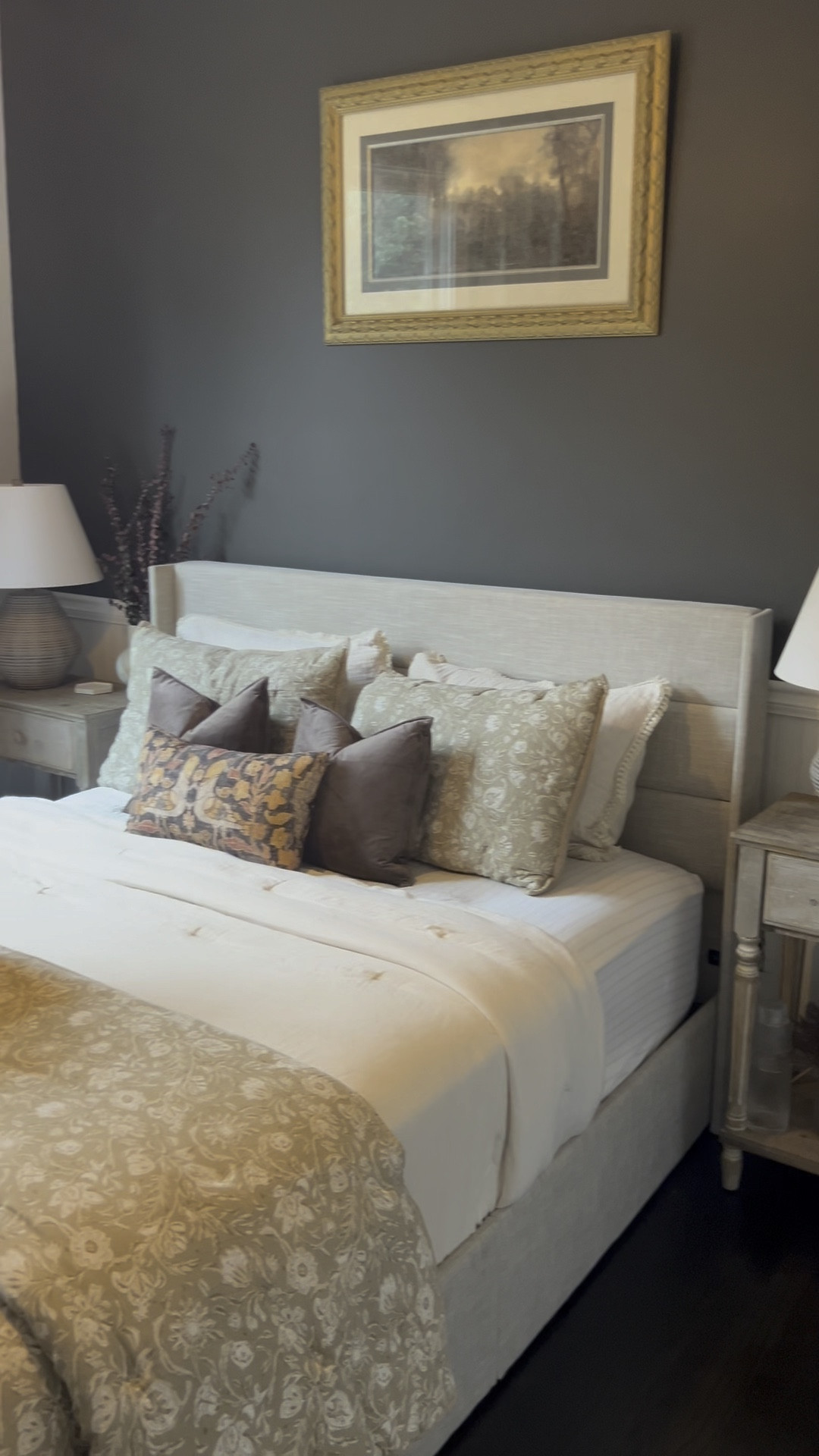 This is the perfect frame for a guest bedroom. It’s simple, classic, and has the added plus of tons of storage underneath. #LTKHome #Bedframe #GuestBedroom 