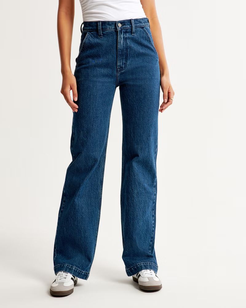 High Rise 90s Relaxed Jean | Abercrombie & Fitch (US)