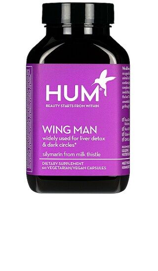 HUM Nutrition Wing Man Liver Detox and Dark Circle Supplement in Beauty: NA. | Revolve Clothing (Global)