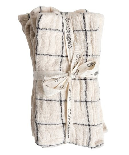 White Stripe Napkin - Set of Four | Zulily