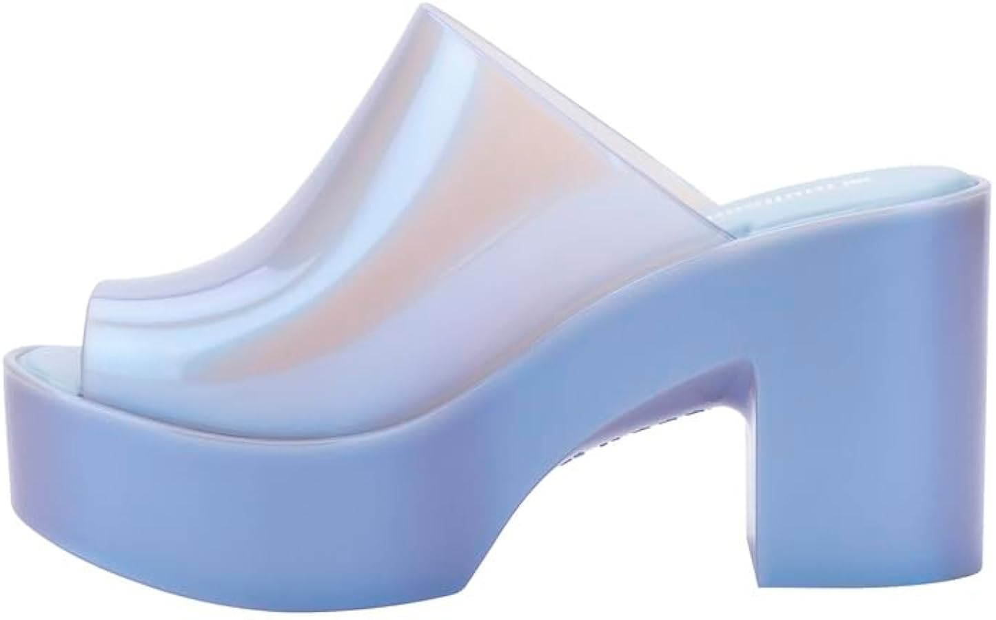 Melissa Mule Heel Collection - Fashion Sandal for Women - Iridescent Comfortable Mule Style - Hig... | Amazon (US)