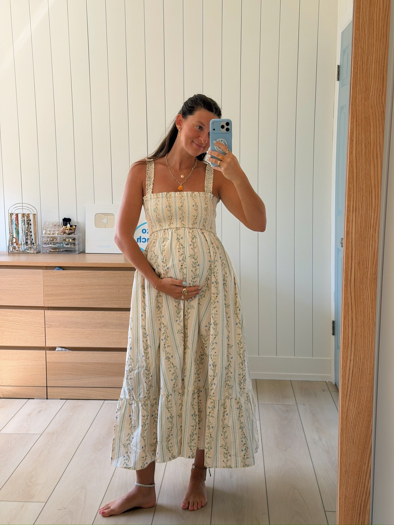 dress I wore to church! this pattern is sold out but linking this other pattern that I love 

#LTKBump #LTKootd #LTKdayinmylife