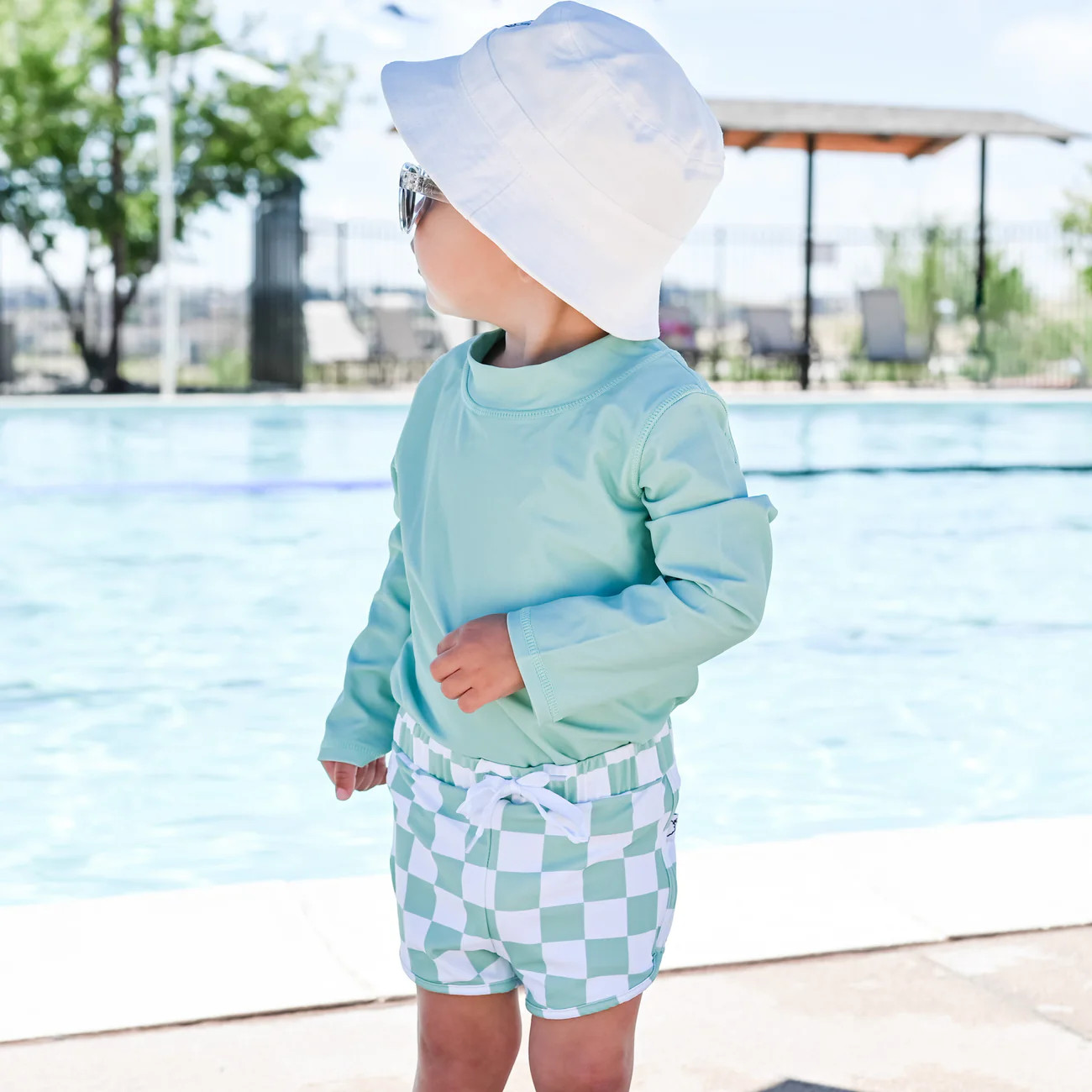 MINT DREAM RASH GUARD | Dream Big Little Co.