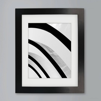 14" x 18" Matted to 11" x 14" Wide Gallery Frame Black - Made By Design™ | Target