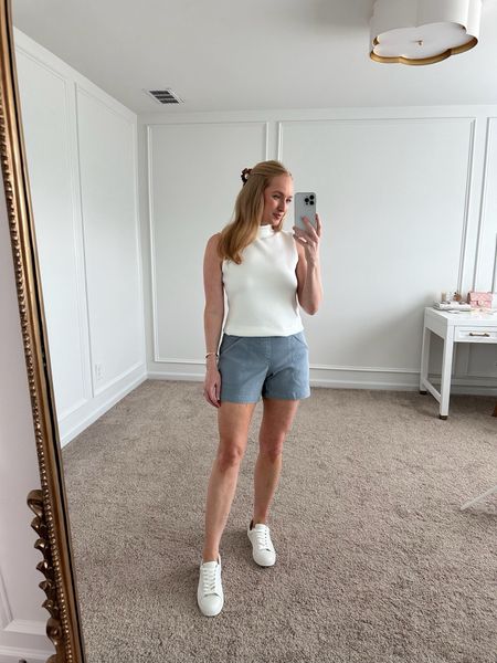 The cutest daytime summer outfit from Spanx! Wearing size small in the top and medium in the shorts. Use my code AMANDAJOHNxSPANX for 10% off! Summer outfits // summer shorts // casual outfits // festival outfits // vacation outfits // Spanx outfits // Spanx finds // Spanx fashion 

#LTKSeasonal #LTKFestival #LTKStyleTip