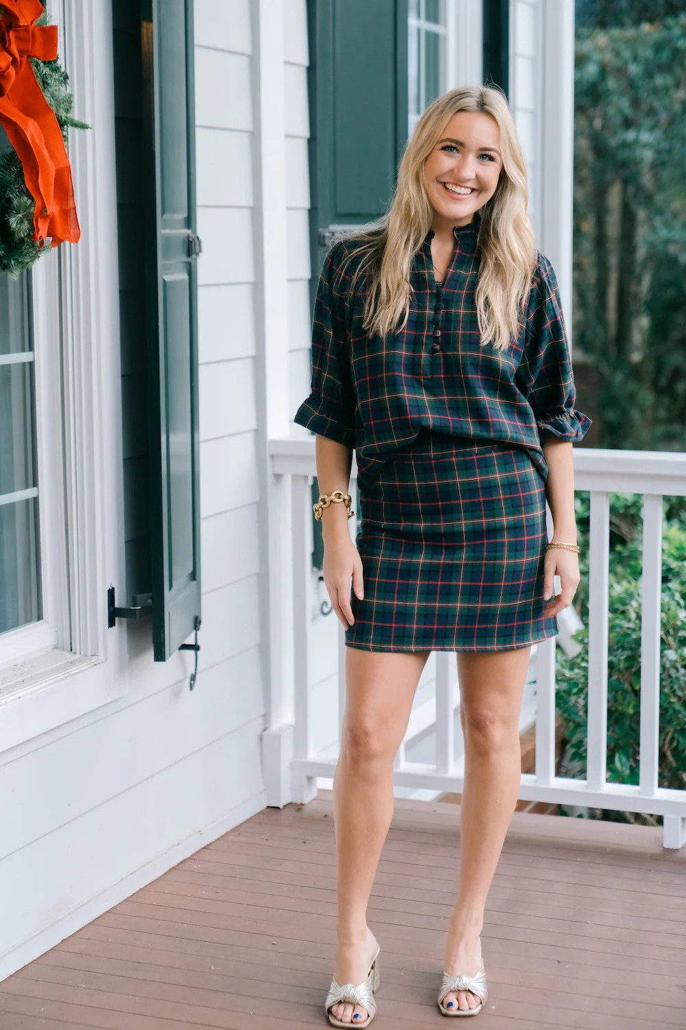 Emma Skirt | Evergreen Twill | Victoria Dunn LLC