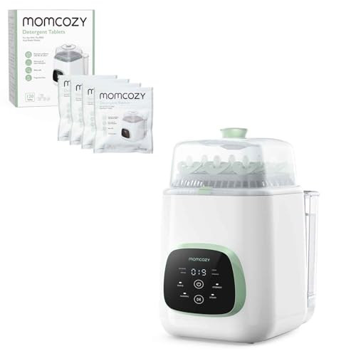Momcozy KleanPal Pro Baby Bottle Washer & Momcozy Official Washing Block for Momcozy KleanPal Pro Baby Bottle Washer, 120 Tablets | Amazon (US)