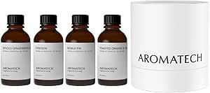 AromaTech The Holiday Collection Set | Gift Set of Aroma Diffuser Essential Oils Blend of Noble F... | Amazon (US)