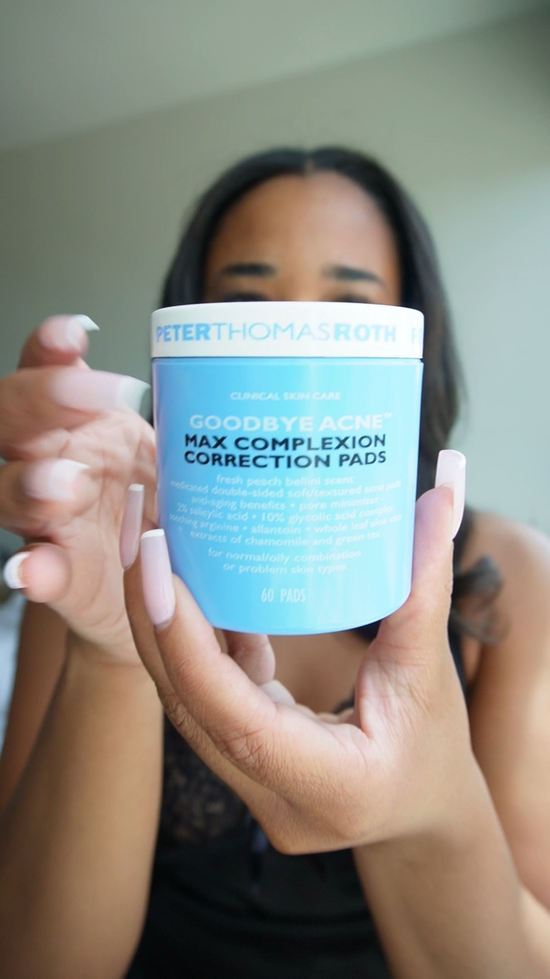 Peter Thomas Roth 🫧 

What it is: Powerful pads saturated with 2% Salicylic Acid and a 10% Glycolic Acid Complex clear up acne and help reduce the look of pores and texture.

Skin Type: Normal, Combination, and Oily

Skincare Concerns: Pores, Uneven Texture, and Blemishes

#LTKBeauty #LTKFindsUnder50 #LTKVideo
