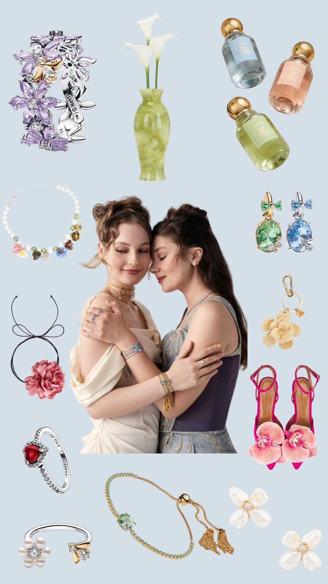 Bridgerton Energy, Just in Time for Galentine

Bridgerton is back today, and it already feels like the start of Galentine season. Soft florals, pastel tones, and romantic jewelry inspired by friendship, femininity, and a little Bridgerton magic - the perfect mood leading up to Galentine’s Day.

#LTKuk #LTKstyletip #LTKgiftguide