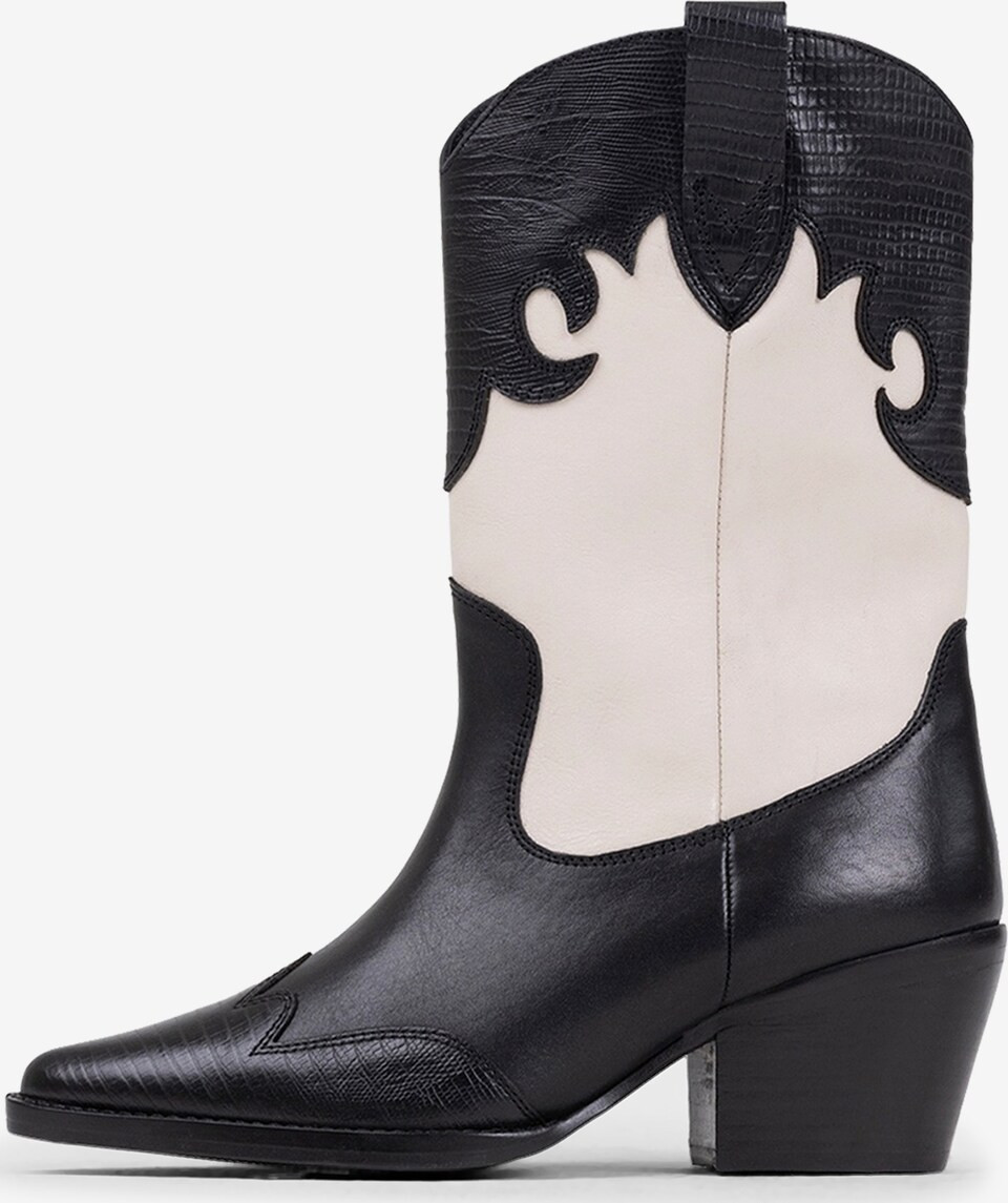 BRONX Cowboylaarzen 'Jukeson' in Zwart | ABOUT YOU NL