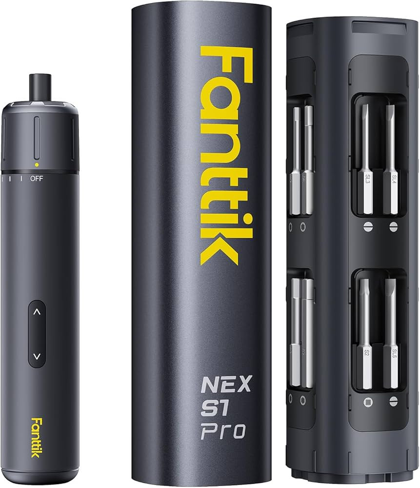 Fanttik S1 Pro Electric Screwdriver, Power Screwdriver with16 S2 Steel Bits, 3 Torque Settings, M... | Amazon (US)