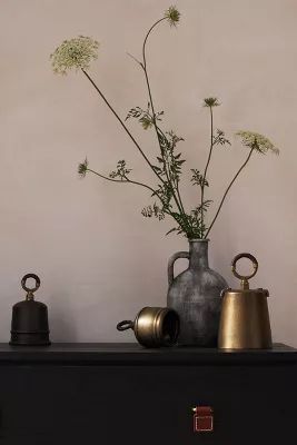 Amber Lewis for Anthropologie Decorative Brass Cowbell | Anthropologie (UK)