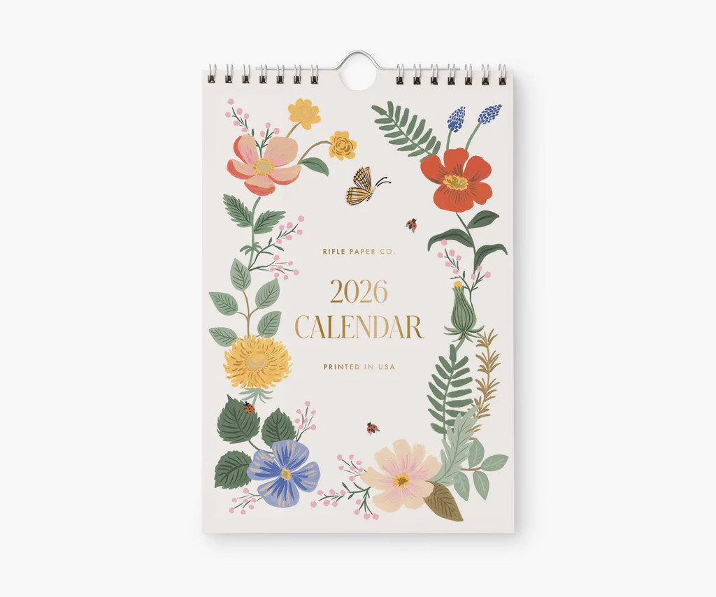 2026 Kitchen Calendar - Strawberry Fields | Rifle Paper Co.