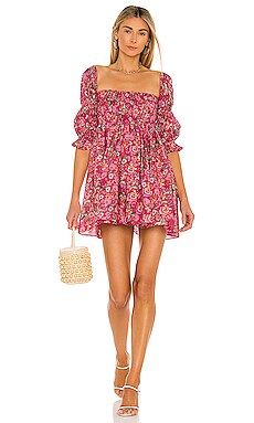 MISA Los Angeles X REVOLVE Zadie Dress in Pink Falaise Floral from Revolve.com | Revolve Clothing (Global)