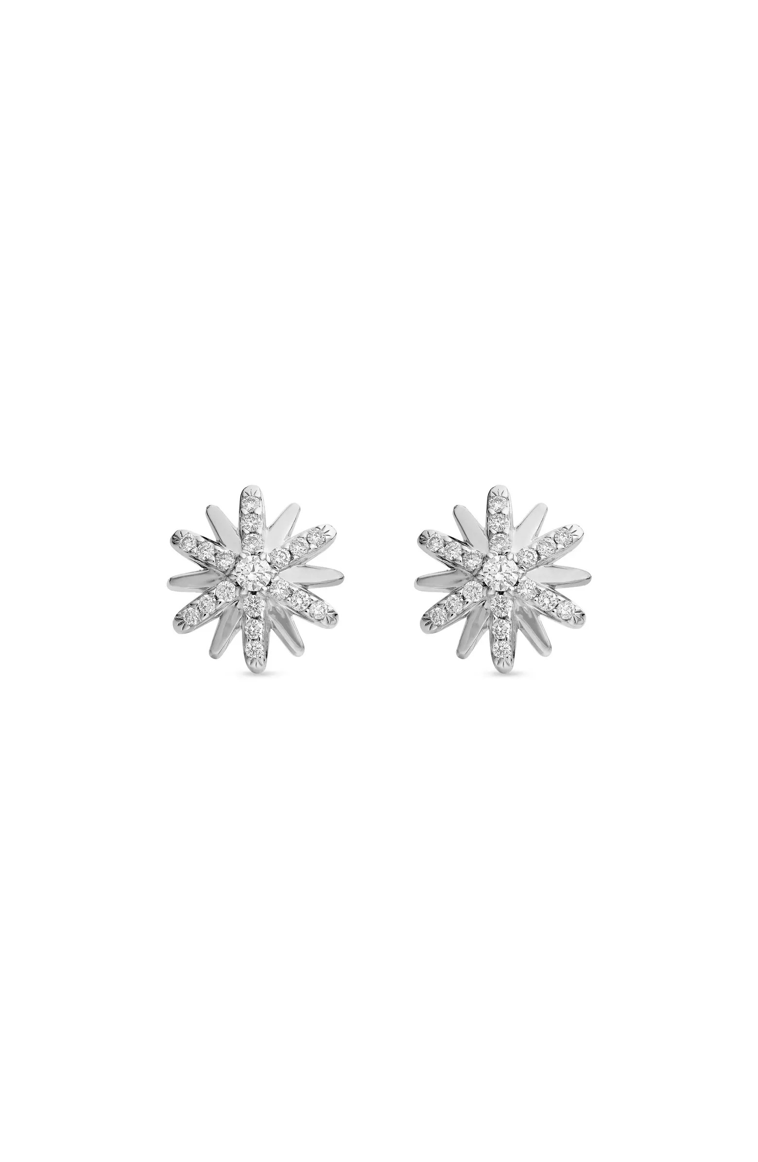 Petite Starburst Stud Earrings with Pavé Diamonds | Nordstrom