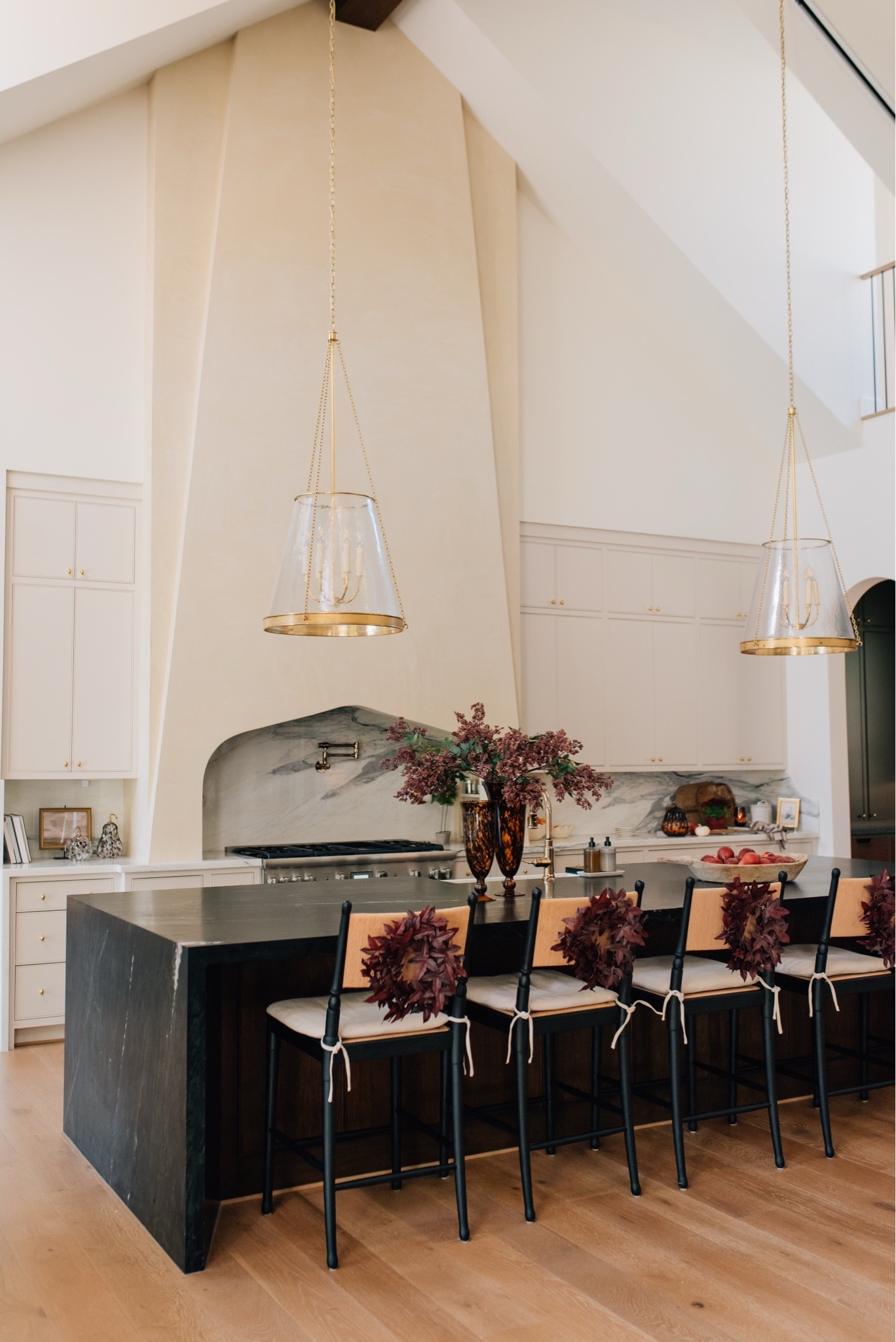 Kitchen island decor