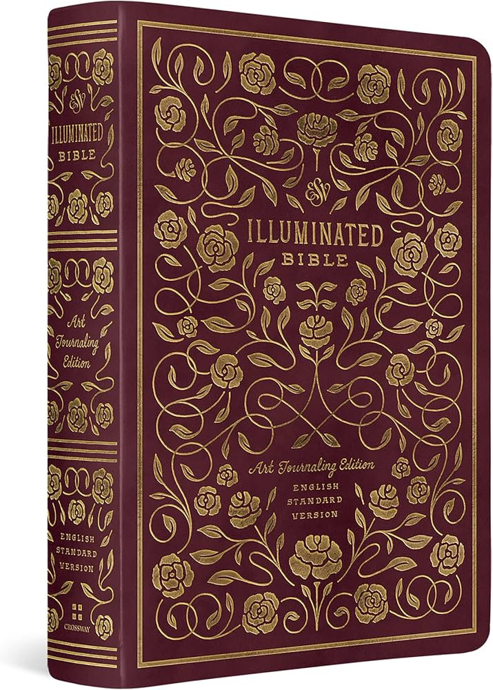ESV Illuminated Bible, Art Journaling Edition (TruTone, Burgundy) | Amazon (US)