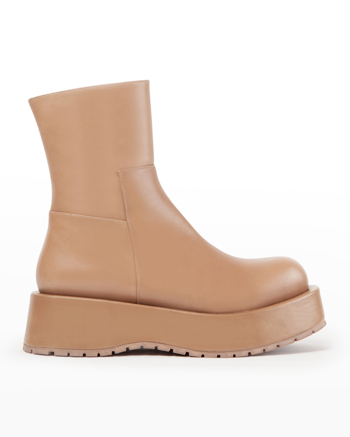 Boston Gala Leather Zip Boots | Neiman Marcus