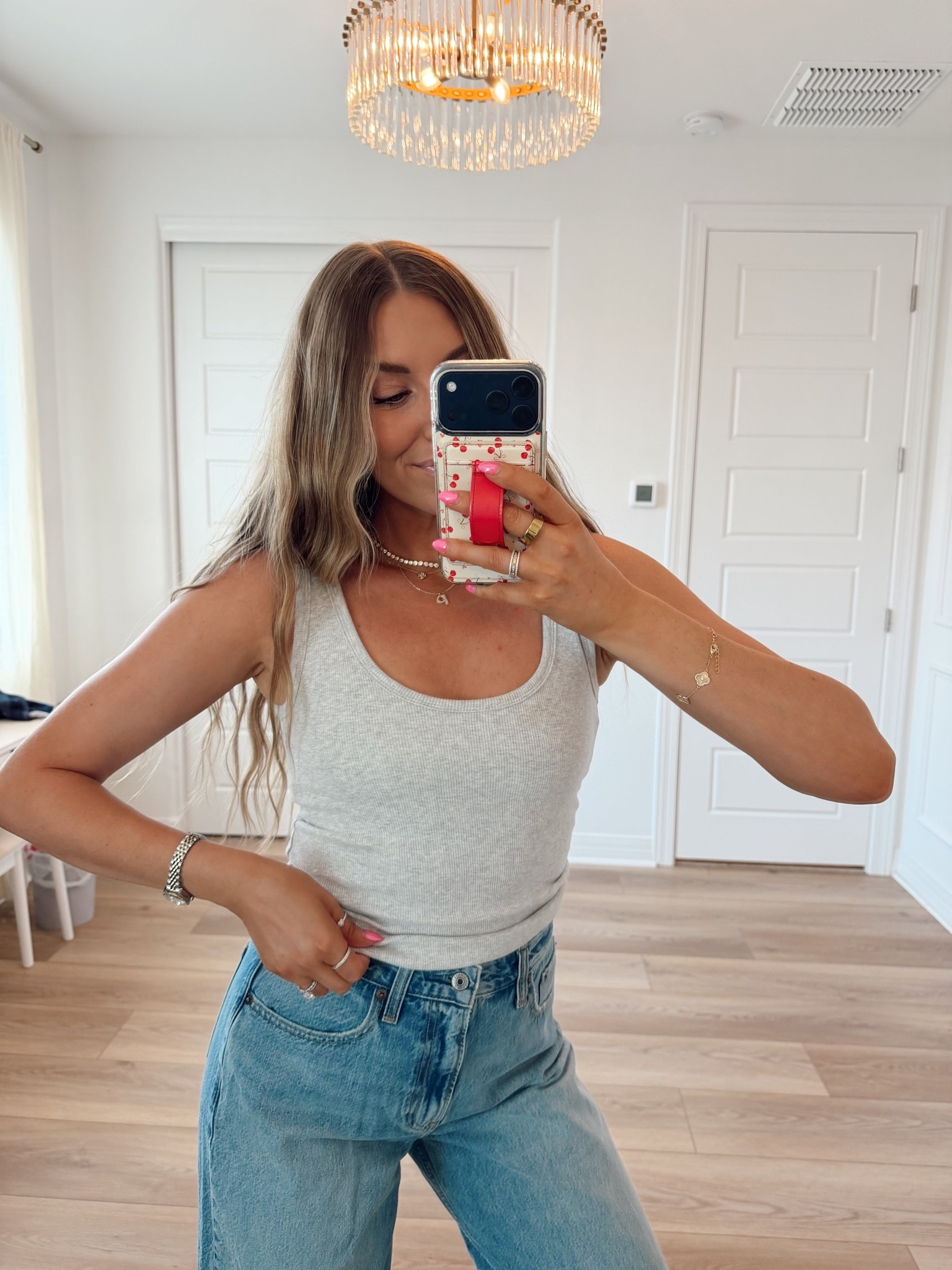 My fave bra-free tank! Wearing a small