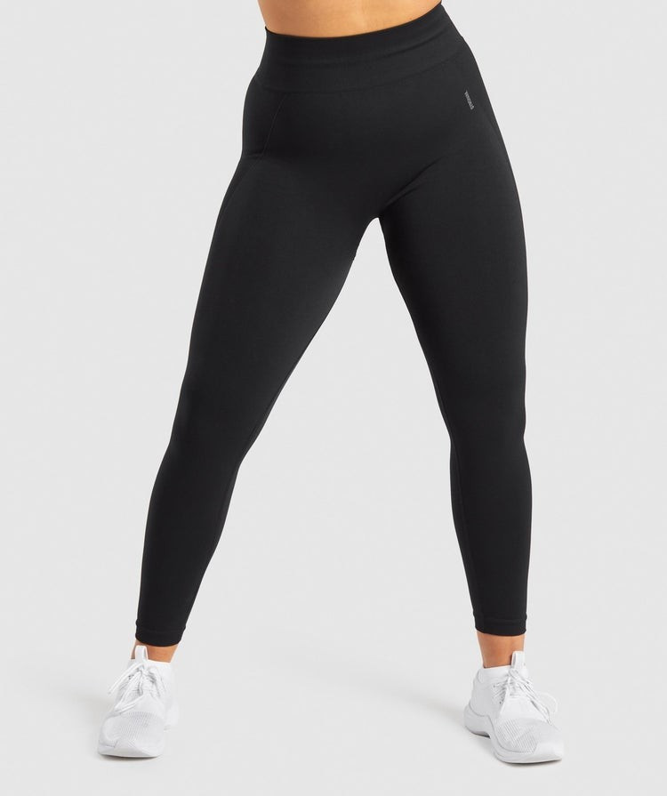 Gymshark Flex High Waisted Leggings - Black/Charcoal | Gymshark (Global)