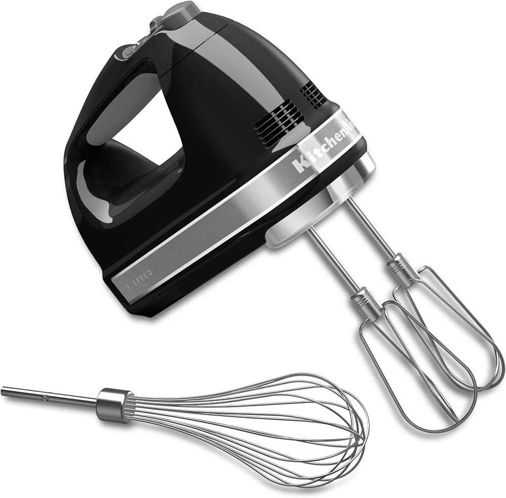 KitchenAid 7-Speed Hand Mixer - KHM7210 - Onyx Black (pack of 1) | Amazon (US)