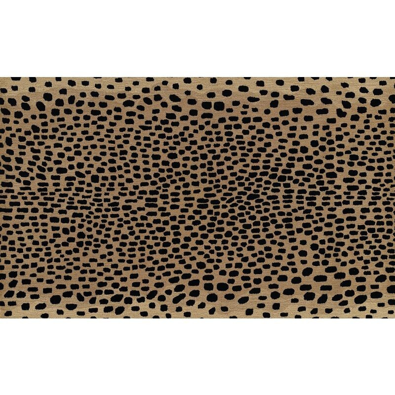 Woodland Cheetah Rug, Beige | One Kings Lane