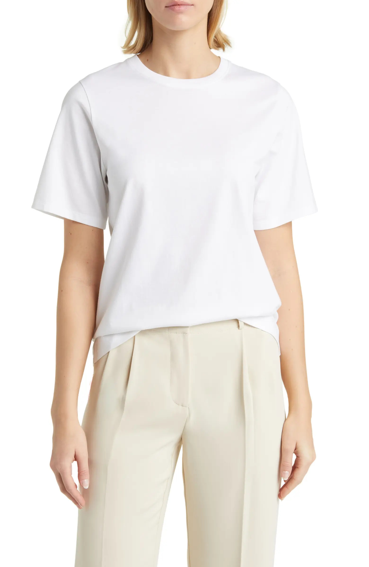 Relaxed Fit Pima Cotton Crewneck T-Shirt | Nordstrom