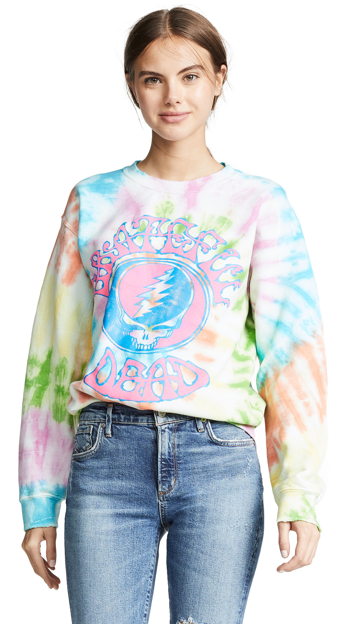 MADEWORN ROCK Grateful Dead Tie Dye Sweatshirt | Shopbop