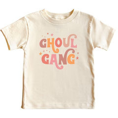 Ghoul Gang Kids Graphic Tee | Natural | Caden Lane