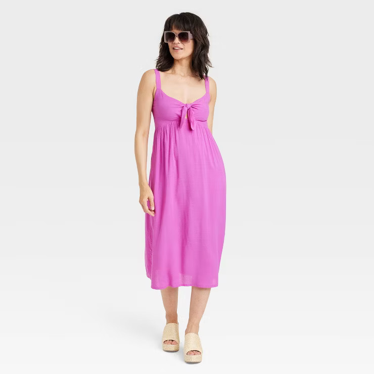 Women's Wide Strap Sleeveless A-Line Dress - Knox Rose™ | Target