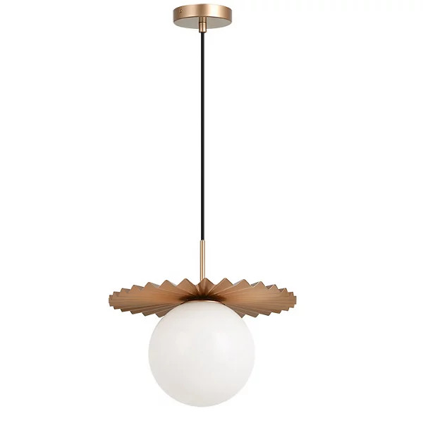 Modern Ruff Pendant | Lumens