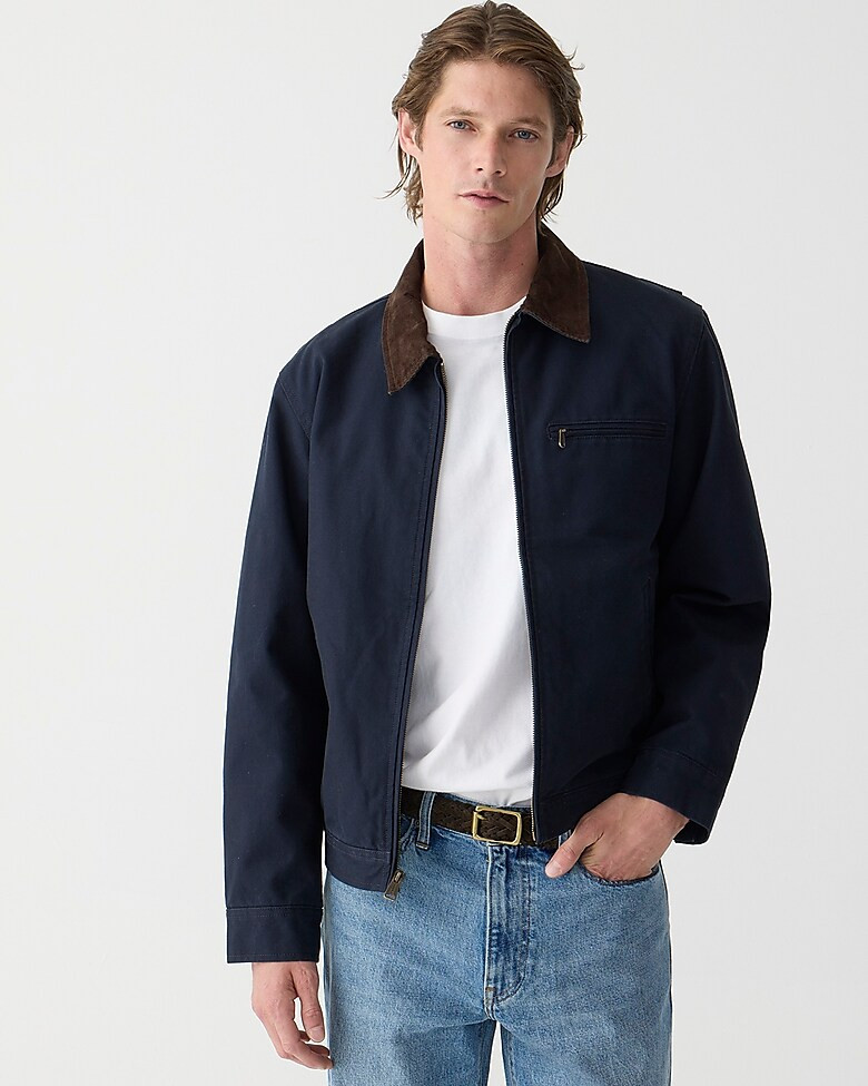 Wallace & Barnes canvas work jacket | J. Crew US