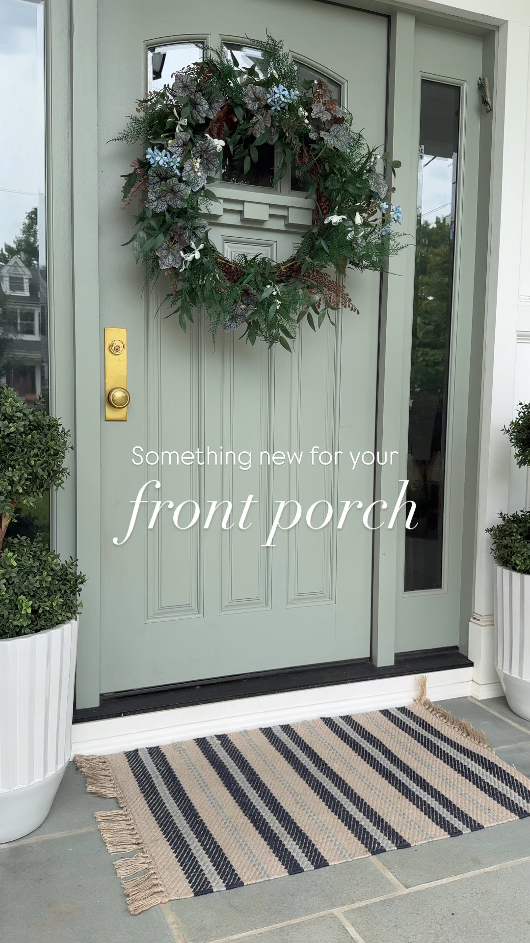 A new doormat gives our front porch a fresh new look! This one is incredibly durable keeps the dirt outside (not in your house). I have a code that you can use site-wide! Code MICHELLE15 for 15% off…

P.S. my jeans and this gorgeous wreath are all on sale right now too!!

#LTKSaleAlert #LTKHome #LTKdayinmylife