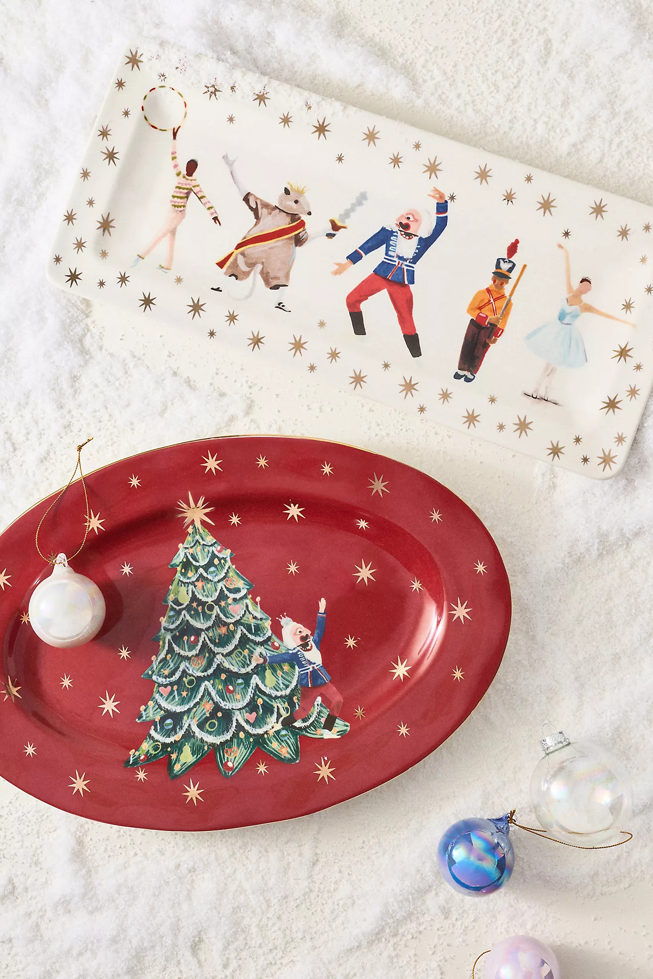 New York City Ballet Stoneware Platter | Anthropologie (US)