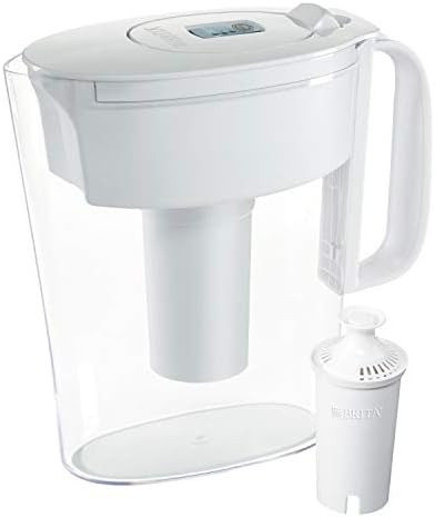 Brita Standard Metro Water Filter Pitcher, Small 5 Cup, White, 1 Count | Amazon (US)