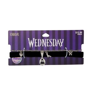 Claire's Halloween Wednesday Choker Necklace | CVS