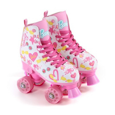 Barbie Roller Skates - Glitter Wheels, ABEC5 Bearings Adjustable Sizes 12 - 2 | Target