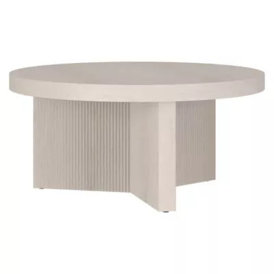 Hudson & Canal Holm Coffee Table, White | Belk