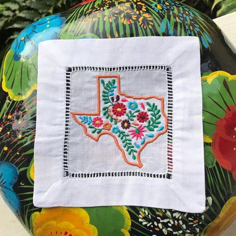 Oaxaca State Cocktail Napkins | Etsy (US)