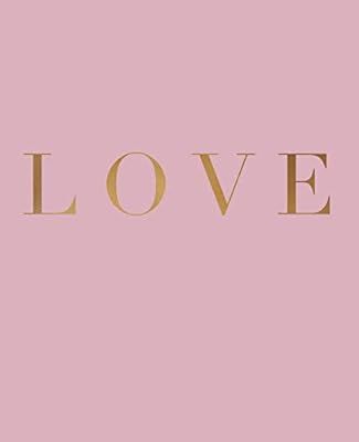 Love: A decorative book for coffee tables, bookshelves and interior design styling | Stack deco b... | Amazon (US)