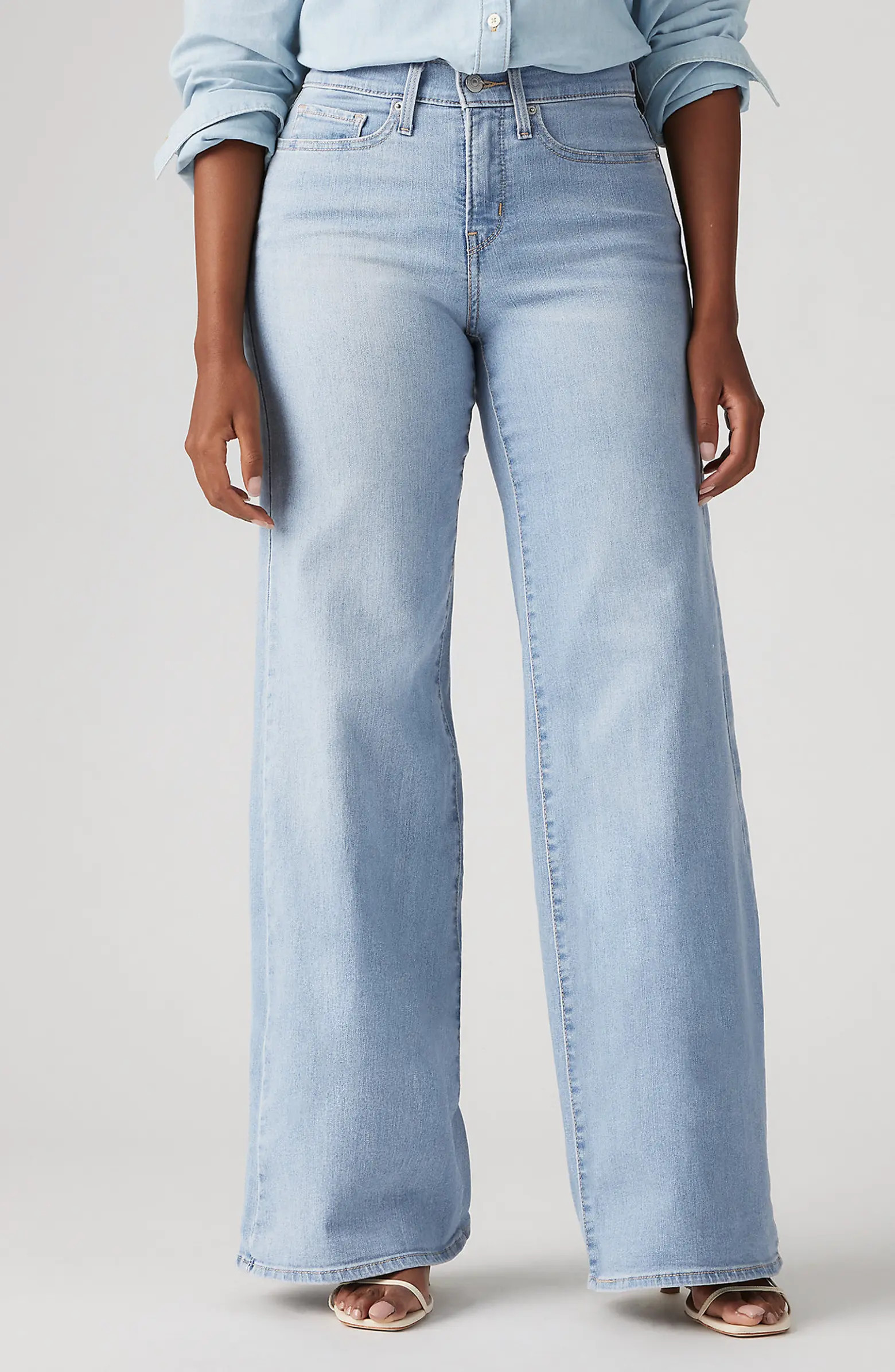 318 Shaping Wide Leg Jeans | Nordstrom Rack